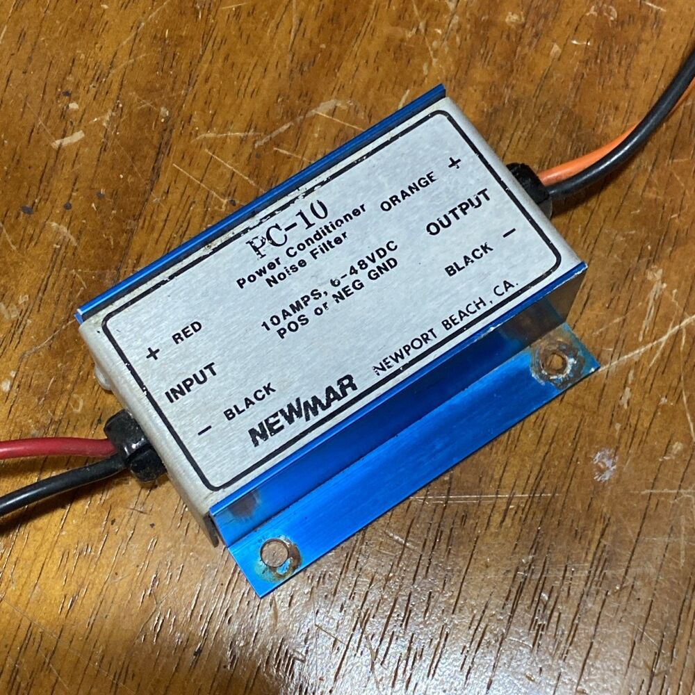 Newmar PC-10 Power Conditioner Noise Filter PC-10 10am LS / 6-48vdc - used